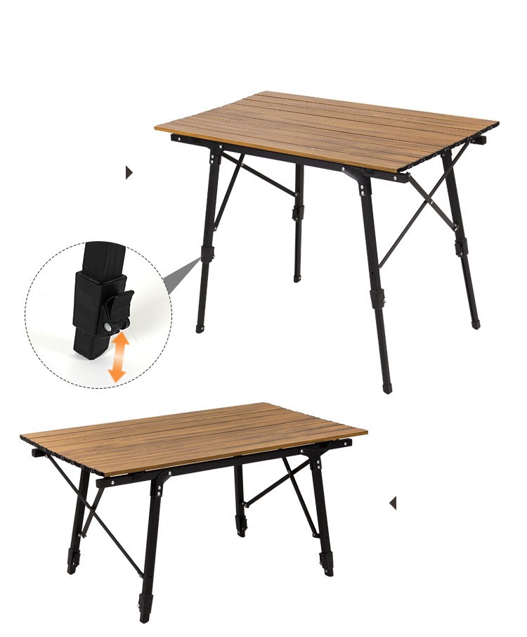 Factory Wholesale adjustable folding outdoor table