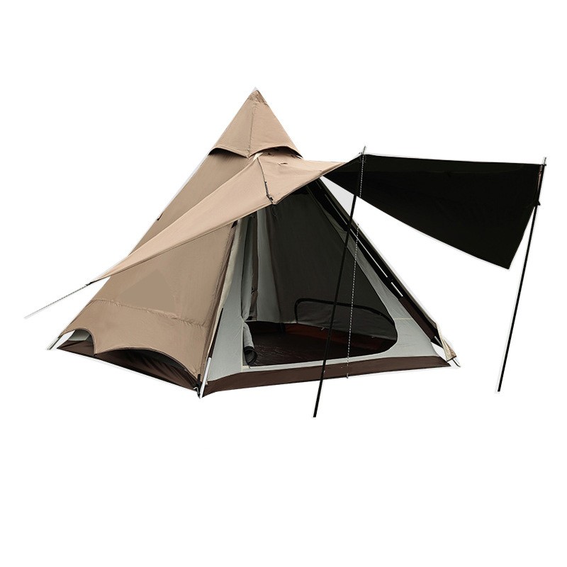 Factory wholesale Manufacturer four corners automatic pyramid indian camping tent