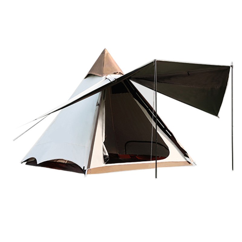Manufacturer four corners automatic pyramid  indian camping tent