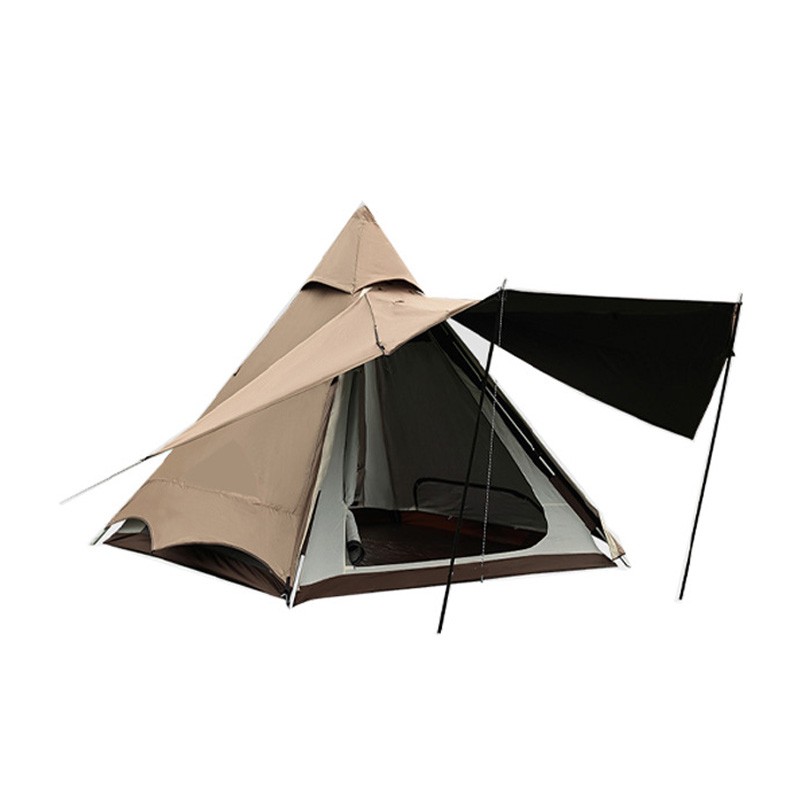 Manufacturer four corners automatic pyramid  indian camping tent