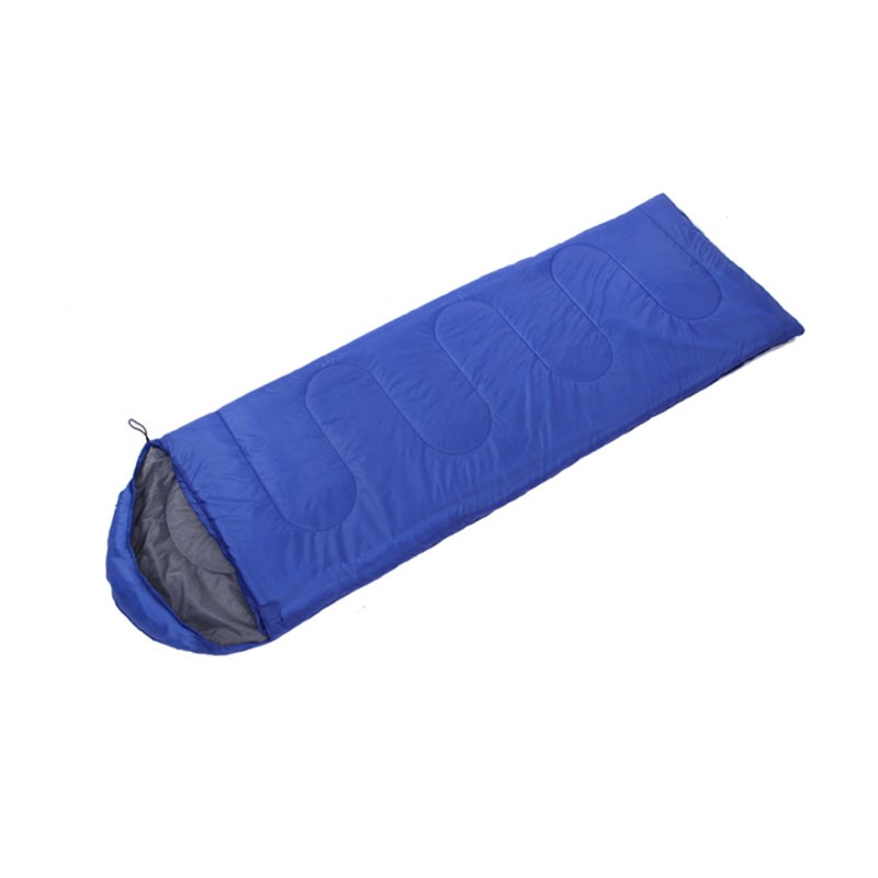 Lightweight hike camping envelope sleeping bag with hood