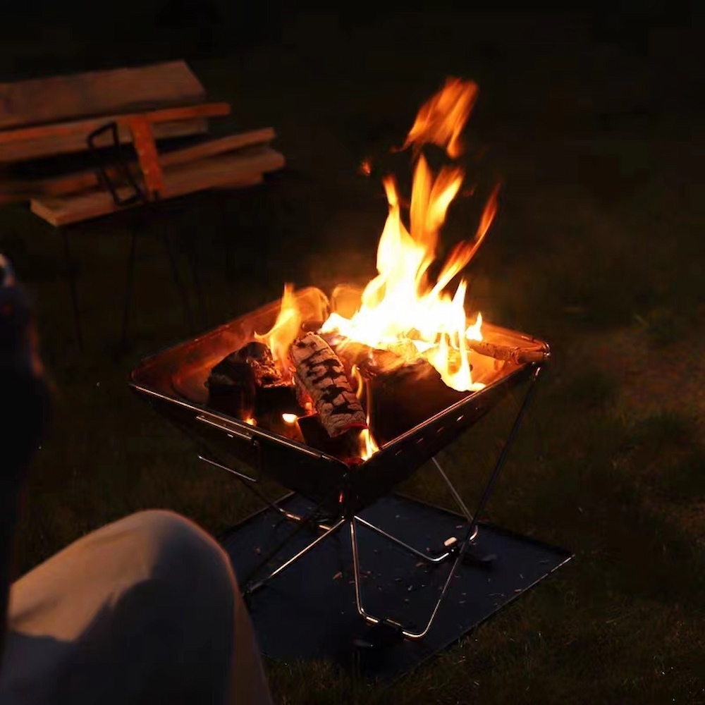 How to Use a Firewood Camping Stove Safely?