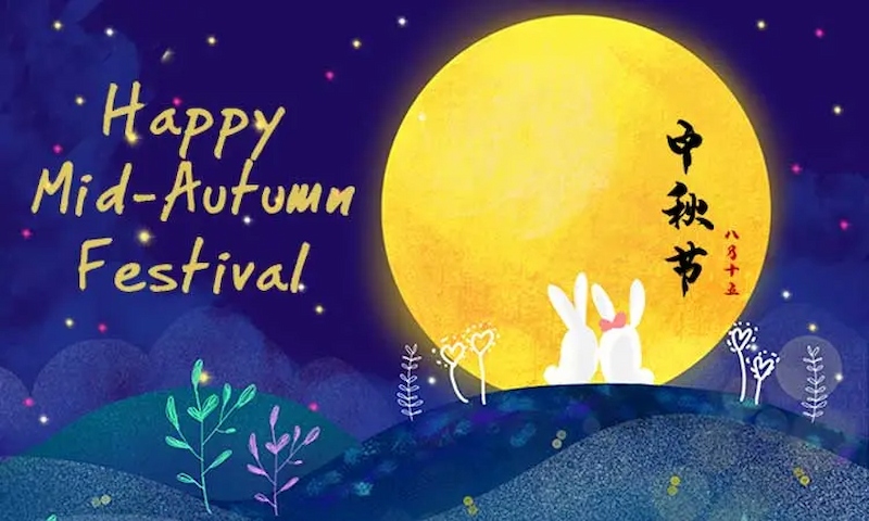 Happy Mid-Autumn Festival & China's National Day